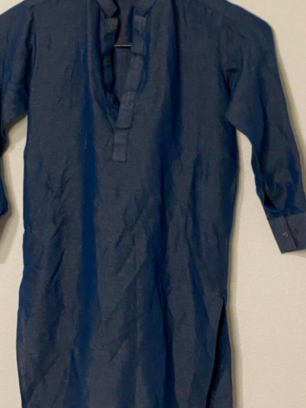 Navy blue kurta